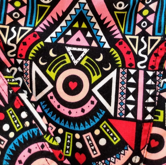 H&M Divided Colorful Tribal Print Skinny Jeans - Picture 4 of 4